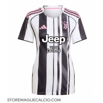 Juventus Maglia Gara Casa Repliche 2025-26 Donna